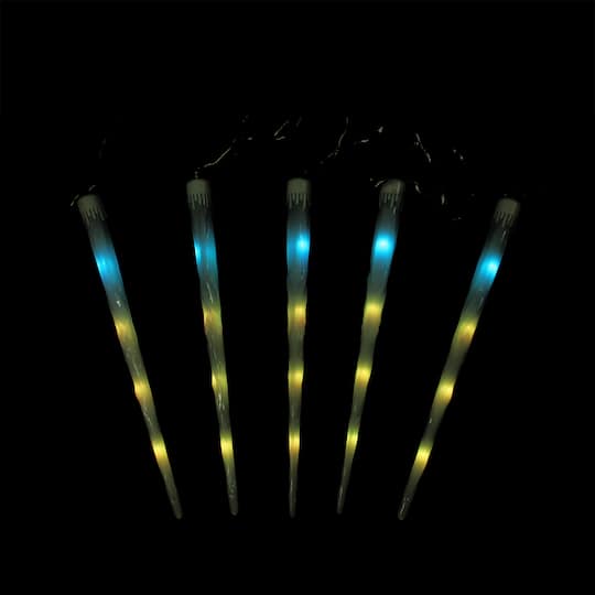 Set of 5 Color Changing Snowfall Christmas Light Tubes 19.5" By Northlight in Multicolor-Colored | Michaels®